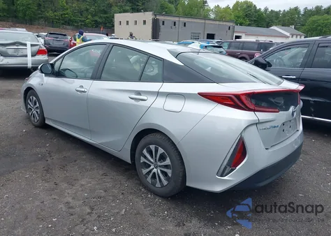 2021 Toyota Prius Prime Le from USA, damaged, VIN JTDKAMFP9M3179242